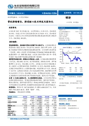 营收持续增长，推进核心技术研发及国际化