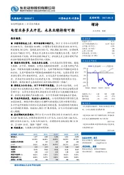 电信业务多点开花，未来业绩持续可期