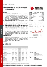 中报点评：中高端光学膜放量，碳纤维产业链投产