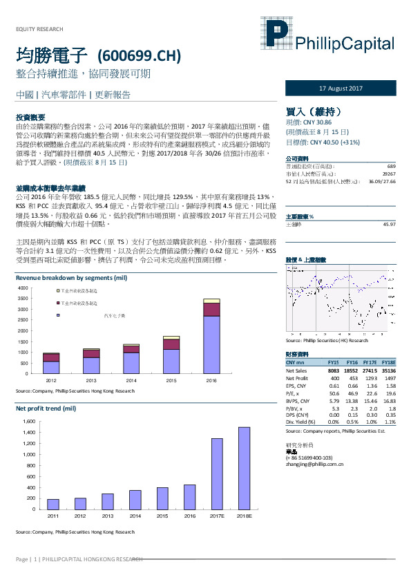 整合持续推进，协同发展可期