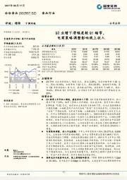 Q2业绩下滑幅度较Q1缩窄，电商策略调整影响线上收入