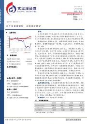 电子蓝军国家队，业绩增速稳健