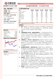 金色摇篮业绩高增长,VW业务扭亏为盈