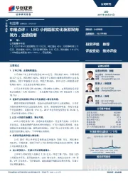 中报点评：LED小间距和文化夜游双向发力，业绩倍增