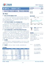 行业下行致公司业绩承压，研发实力持续领先