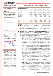 中报利润接近上限，下半年继续维持高增速