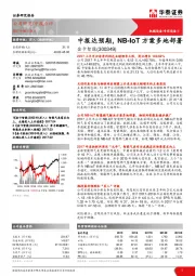 中报达预期，NB-IoT方案多地部署