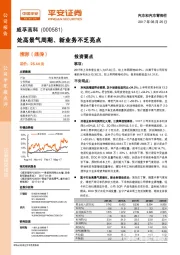 处高景气周期、新业务不乏亮点