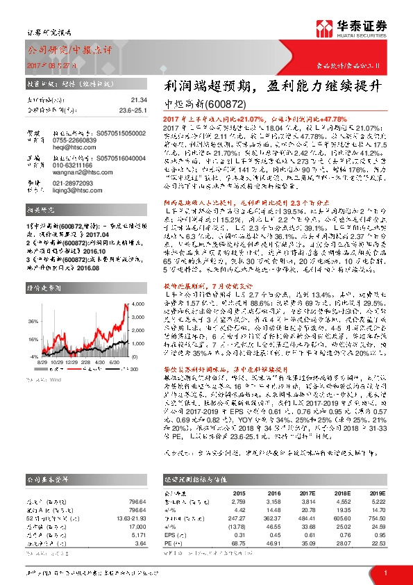 利润端超预期，盈利能力继续提升