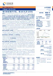 境内转型境外开花,资本补充多元布局