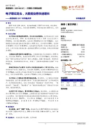 美亚柏科2017半年报点评:电子取证龙头,大数据业务快速增长