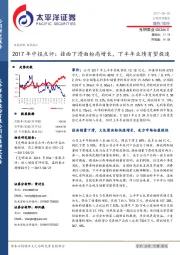 2017年中报点评：挂面下滑面粉高增长，下半年业绩有望提速