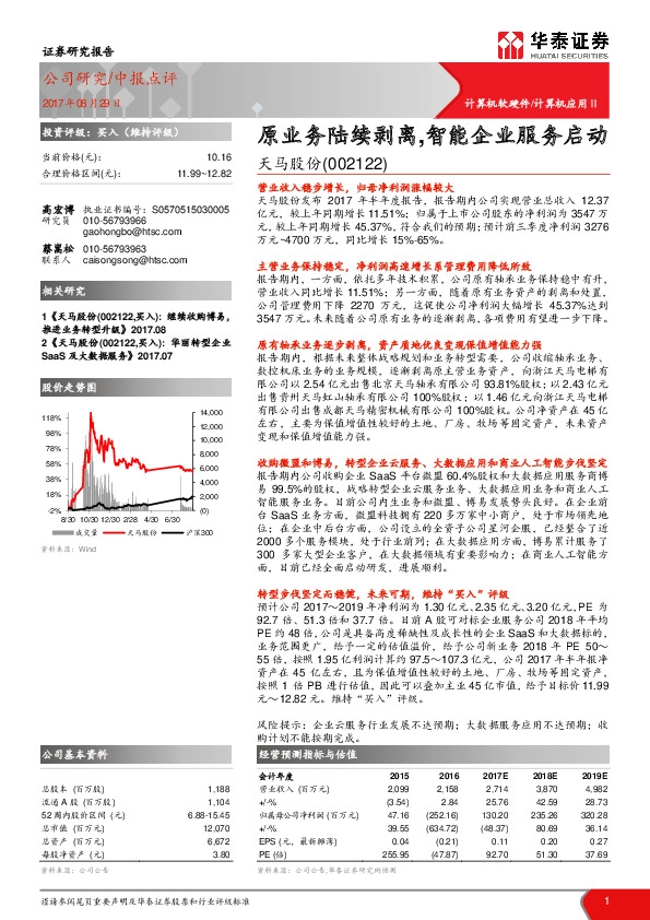 原业务陆续剥离，智能企业服务启动