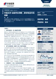 中报点评：业绩符合预期，静待电信市场回暖