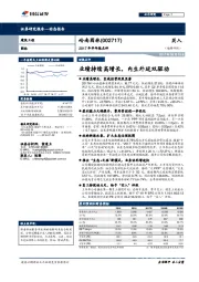 2017年半年报点评：业绩持续高增长，内生外延双驱动