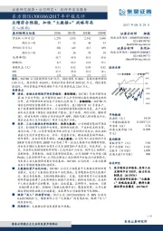 2017年中报点评：业绩符合预期，加快“大数据+”战略布局