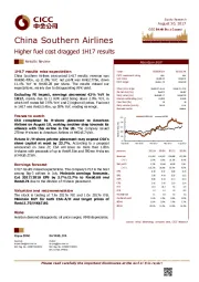 Higher fuel cost dragged 1H17 results