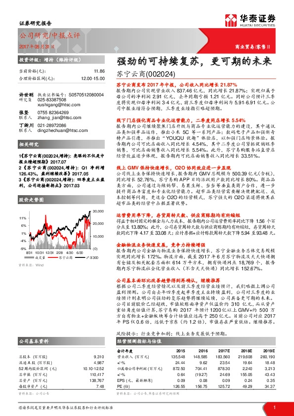 强劲的可持续复苏，更可期的未来