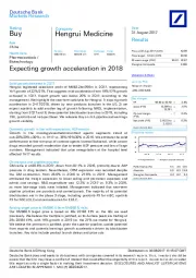 Expecting growth acceleration in 2018