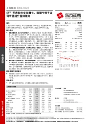 SFF并表助力业务增长，清理亏损子公司有望提升盈利能力