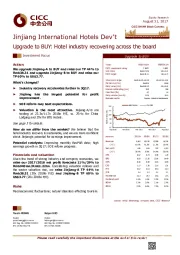 Upgrade to BUY: Hotel industry recovering across the board