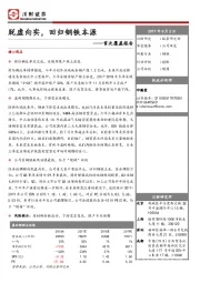 首次覆盖报告：脱虚向实，回归钢铁本源