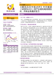 【联讯石化中报点评】中天能源:双产业链布局持续优化,开采业务逐步发力