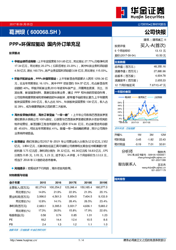 PPP+环保双驱动 国内外订单充足