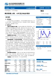 铜价持续上涨，公司龙头地位明显