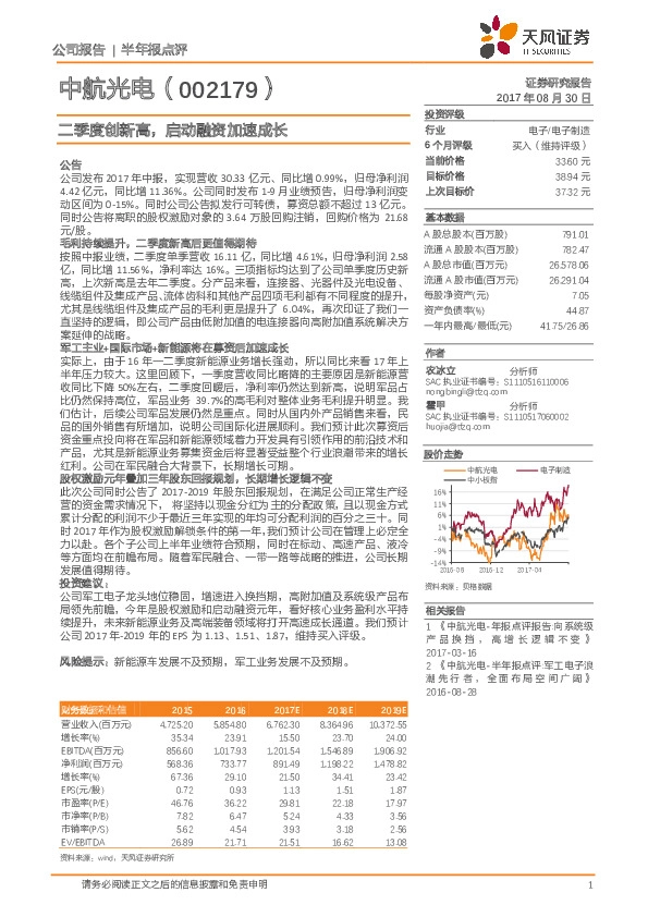 二季度创新高，启动融资加速成长