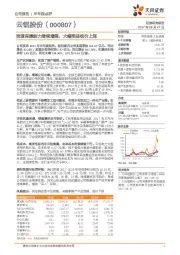 资源保障能力继续增强,大幅受益铝价上涨
