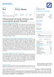 Differentiated ad leader riding on new consumption growth (Revised)