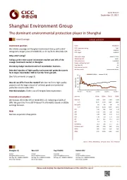 The dominant environmental protection player in Shanghai