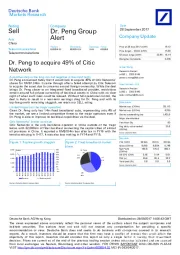 Dr. Peng to acquire 49% of Citic Network