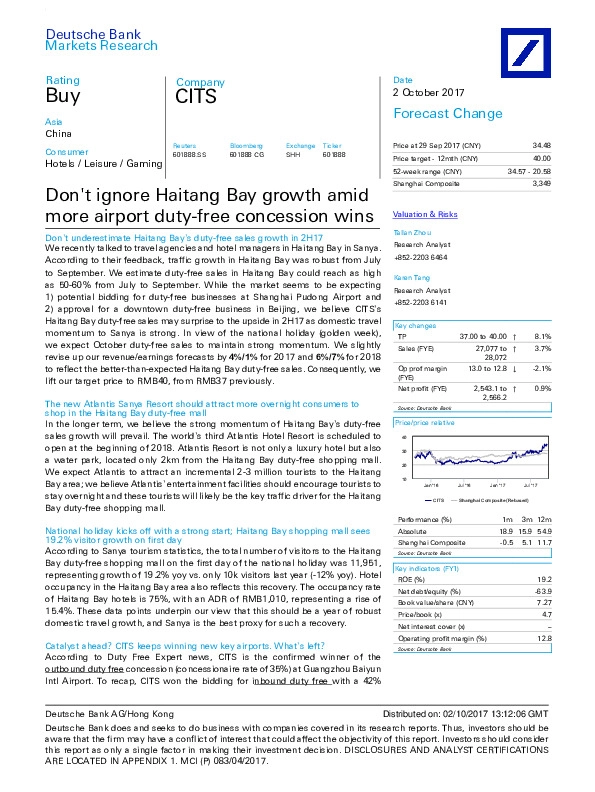Don't ignore Haitang Bay growth amid more airport duty-free concession wins