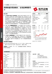 传祺销量实现高增长，合资品牌继续向上