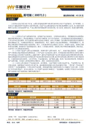 新股询价定价报告：英可瑞