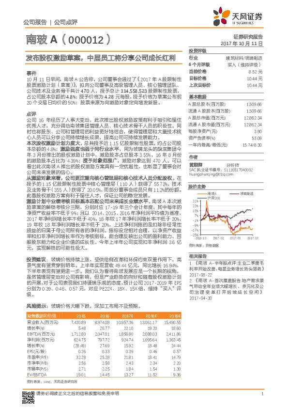 发布股权激励草案，中层员工将分享公司成长红利