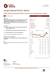 Takes stake in Australian lithium miner to secure spodumene supply