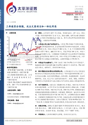 三季报符合预期，关注文莱项目和一体化布局