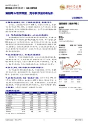 菊酯龙头地位稳固，麦草畏放量扬帆起航