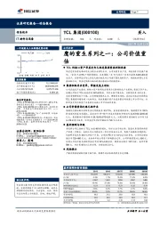 鹰的重生系列之一：公司价值重估