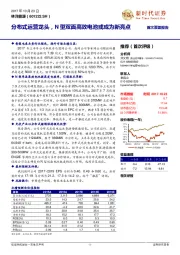 首次覆盖报告：分布式运营龙头，N型双面高效电池或成为新亮点