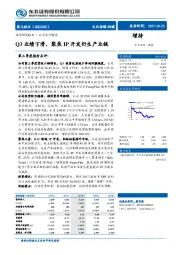 Q3业绩下滑，聚焦IP开发衍生产业链