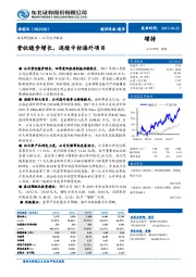 公司点评报告：营收稳步增长，连续中标海外项目