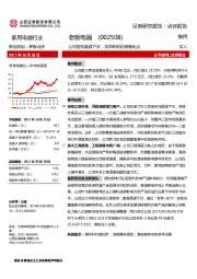 公司坚持渠道下沉,寻求新的业绩增长点