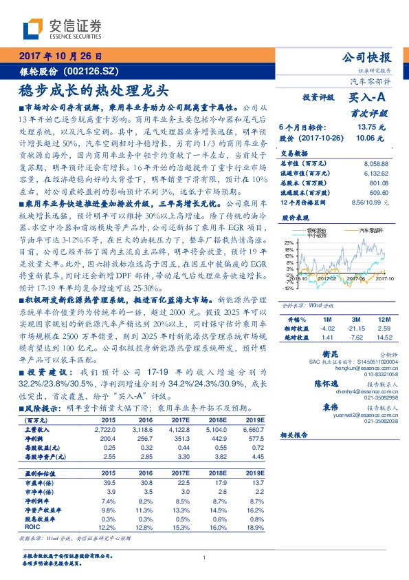 稳步成长的热处理龙头