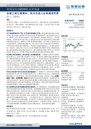 点评报告：在建工程大幅增加，浙石化进入全面建设阶段
