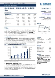 整合效应凸显,盈利能力提升,业绩符合预期