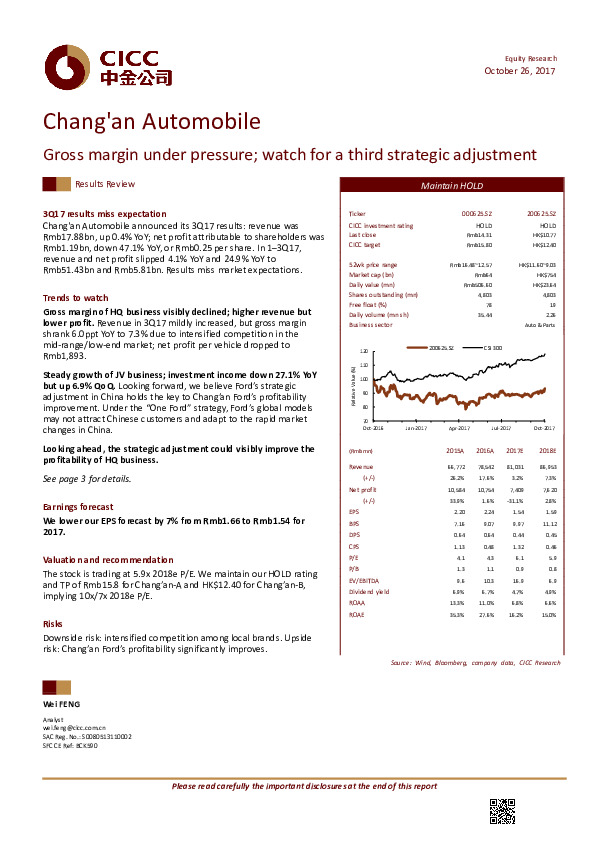 Gross margin under pressure; watch for a third strategic adjustment